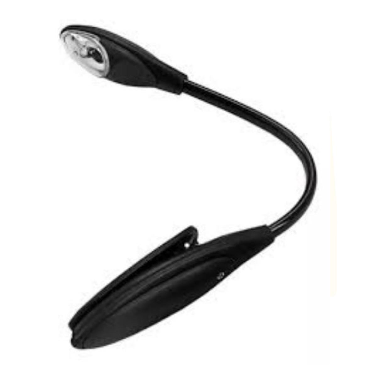 Luce da lettura  a  led colore nero