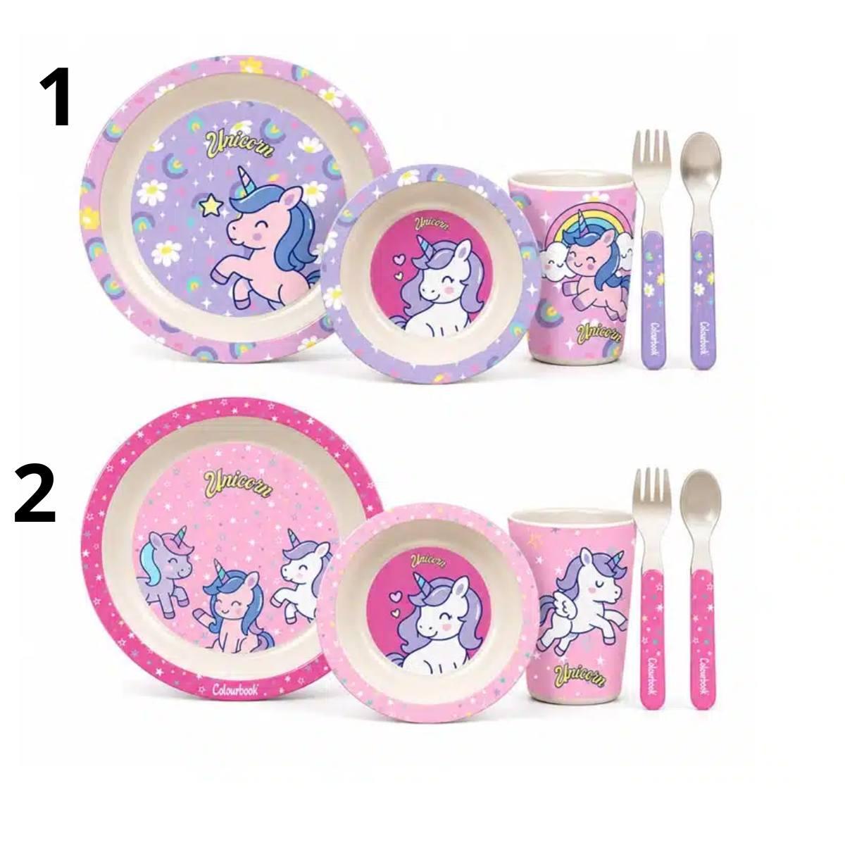 Set pappa Unicorn 5 pezzi