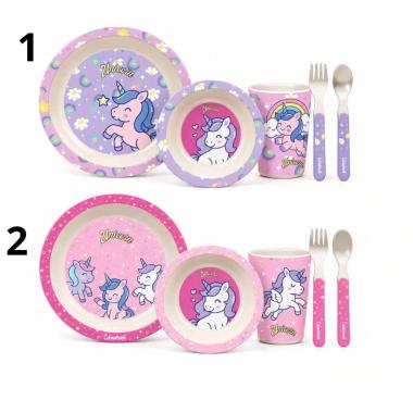 Set pappa Unicorn 5 pezzi