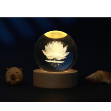 Lampada sfera piccola lotus