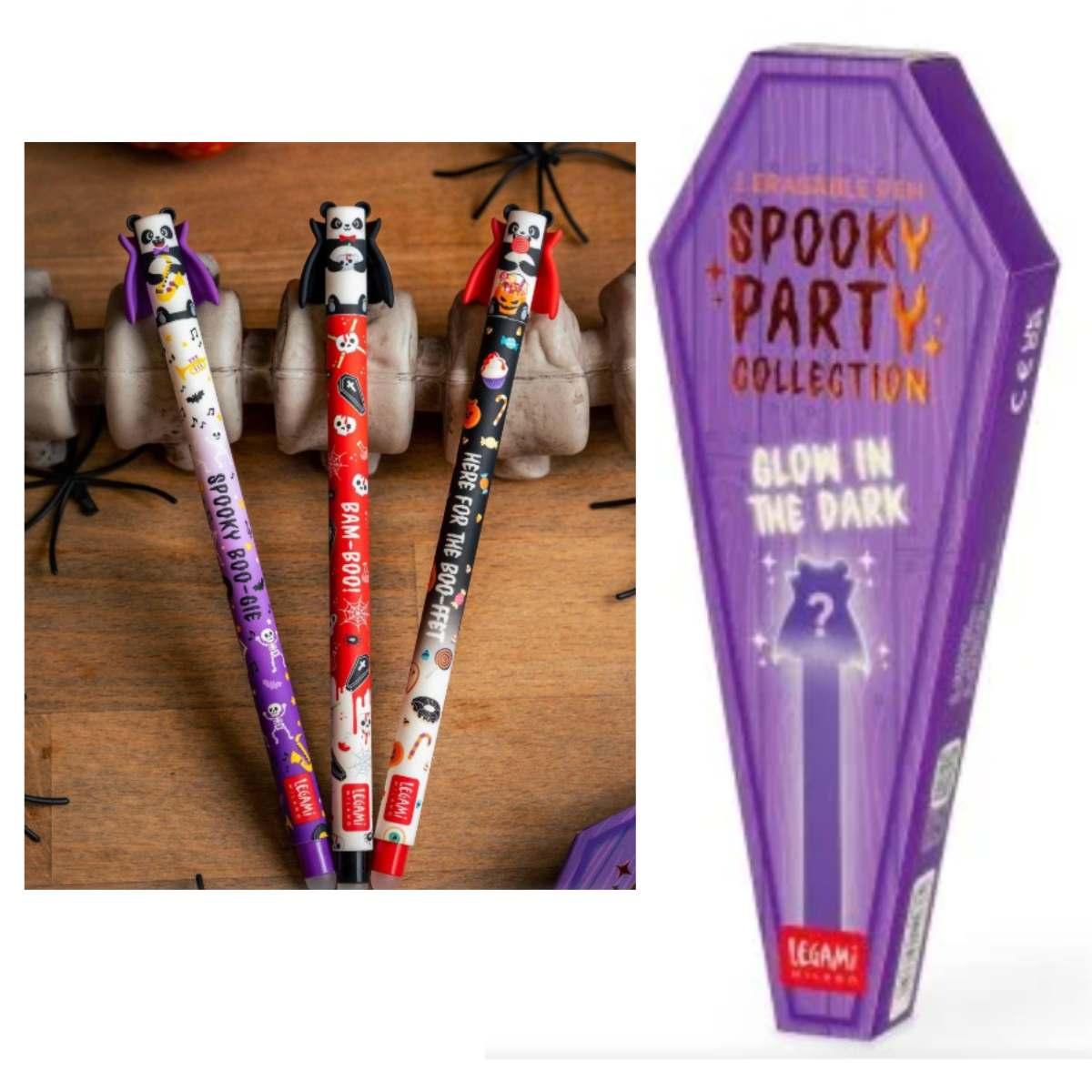 Penna gel cancellabile Spooky Party Halloween