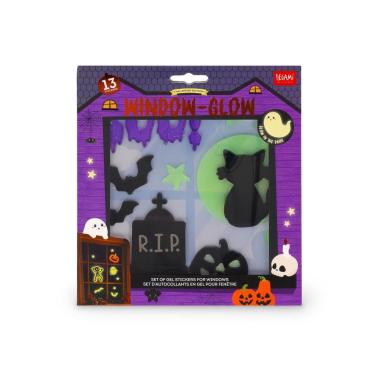 Legami - Set di Adesivi in Gel per Finestra - BOO