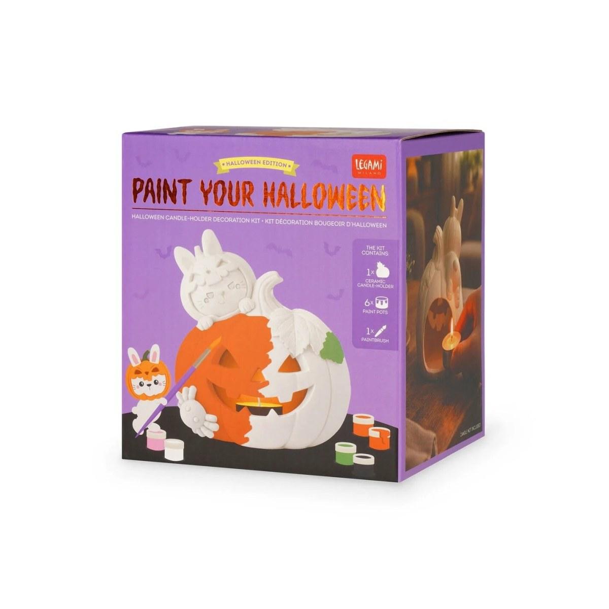Legami - Kit Decorazione Portacandela di Halloween