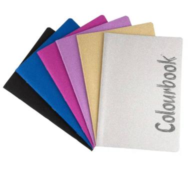 Maxi quaderno a4 glitterato colourbook rigatura q