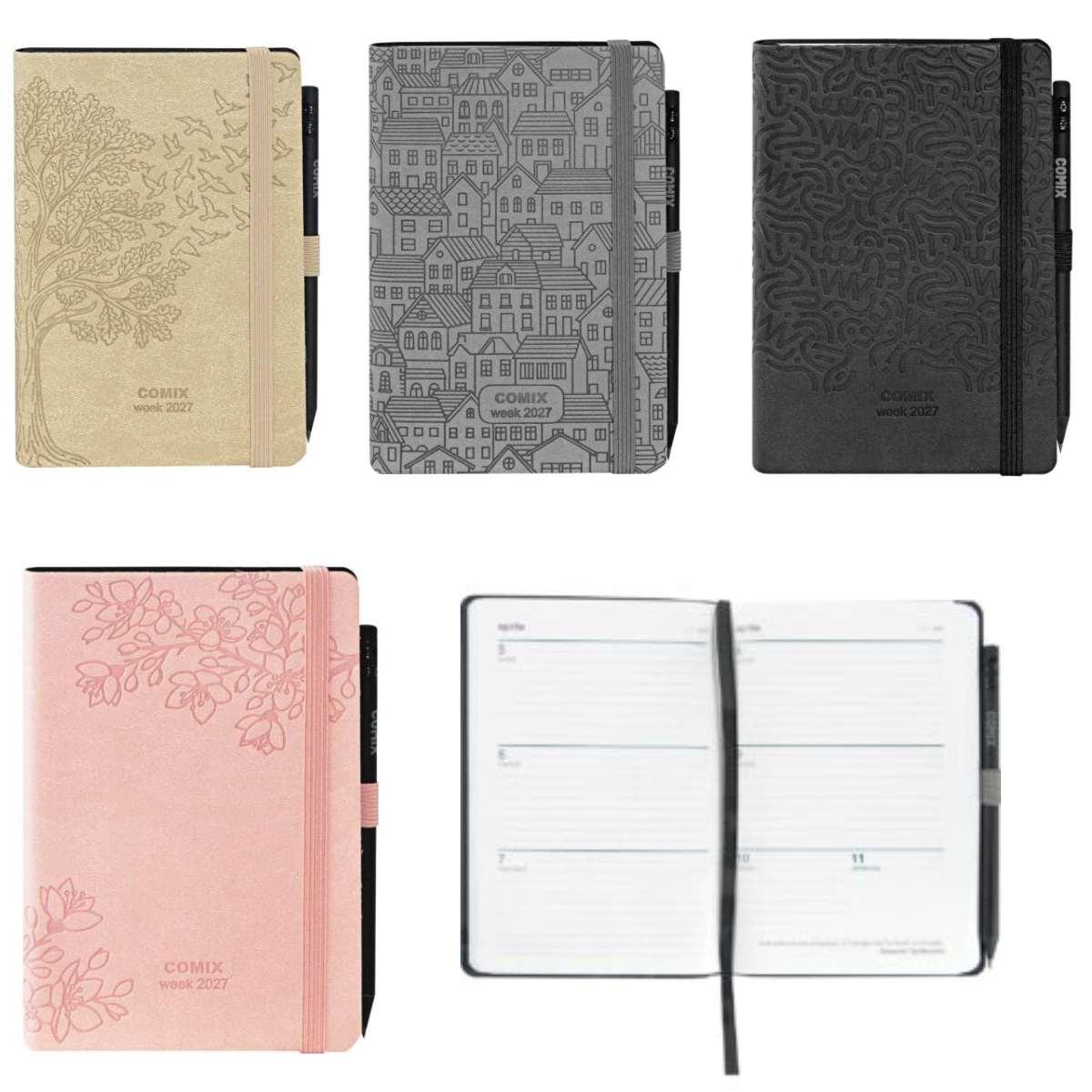 agenda comix special 12 mesi 2027 week medium con matita
