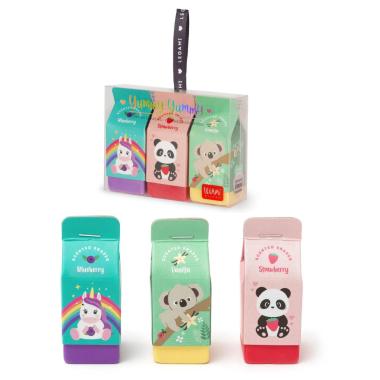 Set di 3 Gomme Profumate - Yummy Yummy