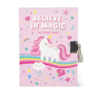 Diario Segreto con Copertina Rigida Illustrata e Lucchetto - Unicorn - My Secret Diary
