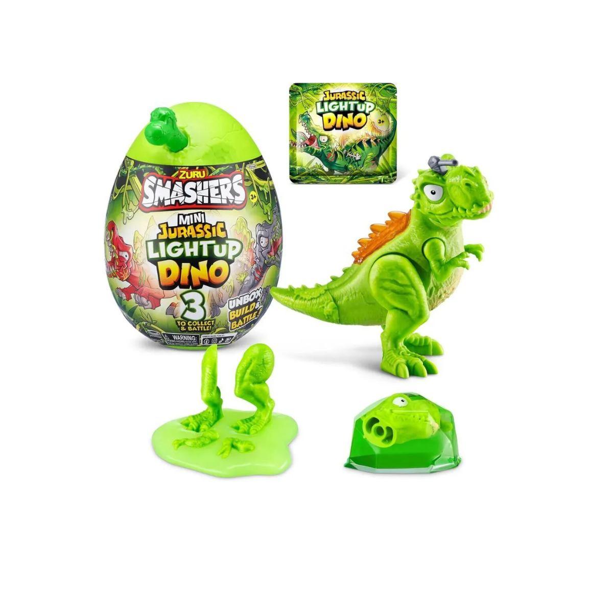 Uovo Sorpresa ZURU Smashers Mini Jurassic Light Up Dino