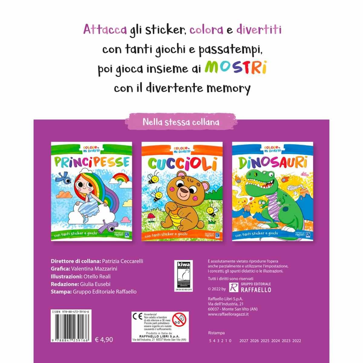 Coloro e mi diverto mostri