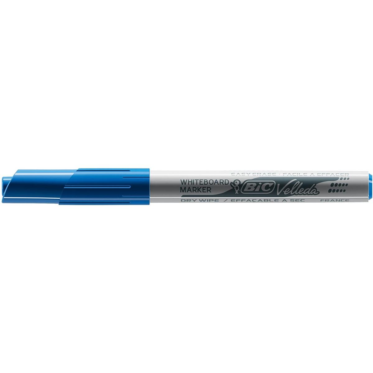 Bic pennarello velleda per lavagne blu