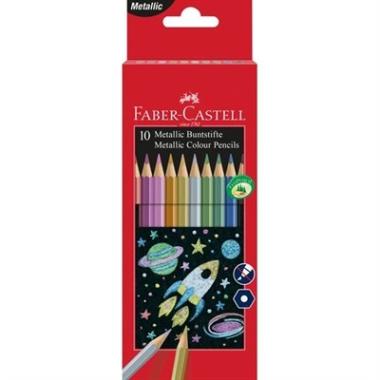 Matite colorate metal 10pz