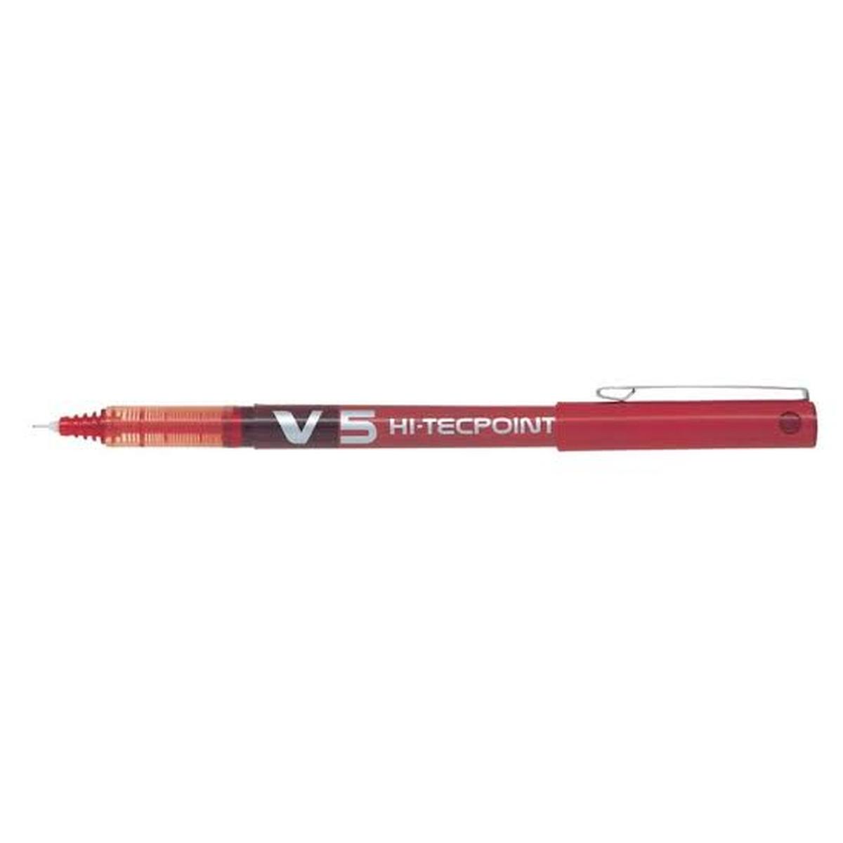 Penna pilot hi-tecpoint v5 rosso