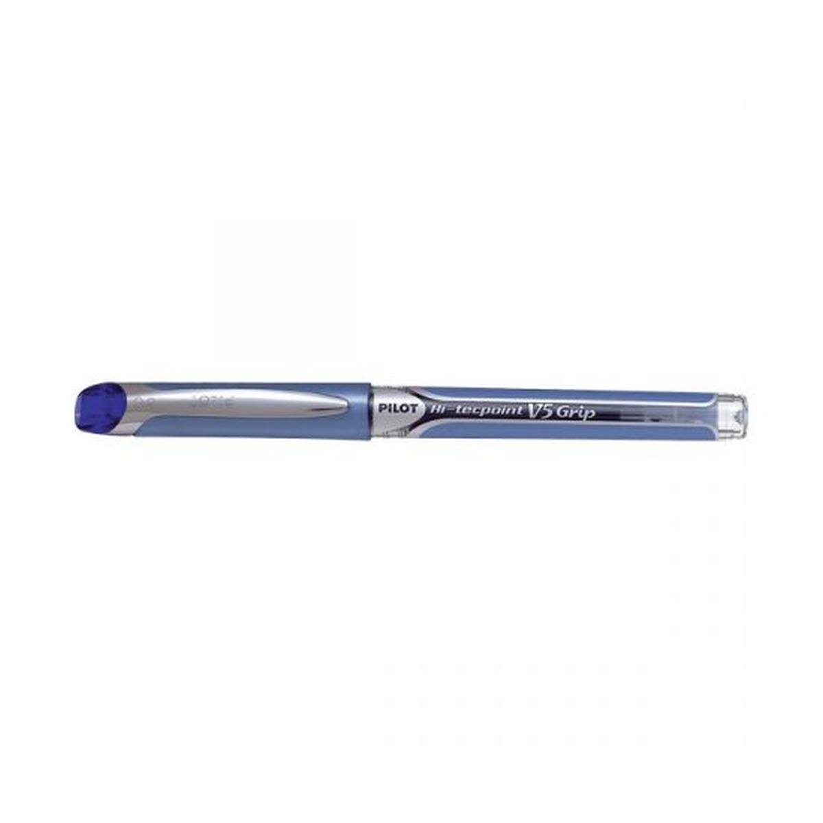Penna pilot v5 grip 0,5 blu